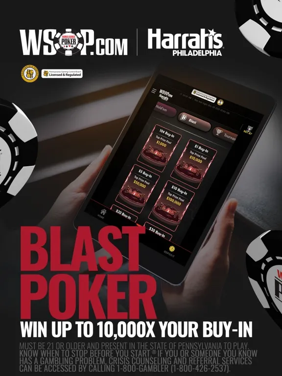 Capturas de tela do WSOP Real Money Poker - PA iPad 