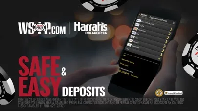 Capturas de tela do WSOP Real Money Poker - PA