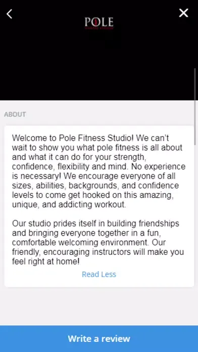 Скриншоты Pole Fitness Studio