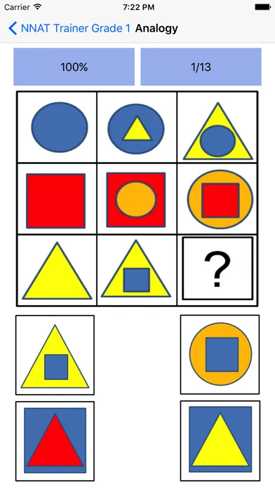 Screenshot di NNAT2 for Grade 1
