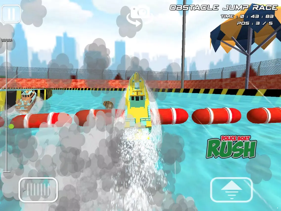 Police Boat Rush : 3D Police Boat Racing For kids iPad  Screenshots