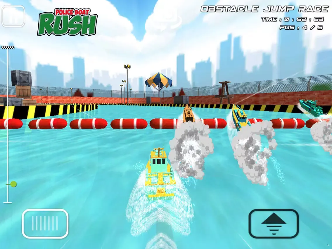 Police Boat Rush : 3D Police Boat Racing For kids iPad  Screenshots