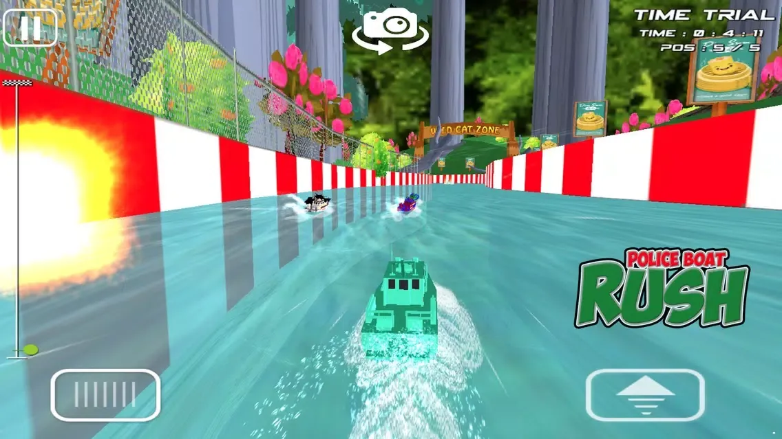 Police Boat Rush : 3D Police Boat Racing For kids Screenshots