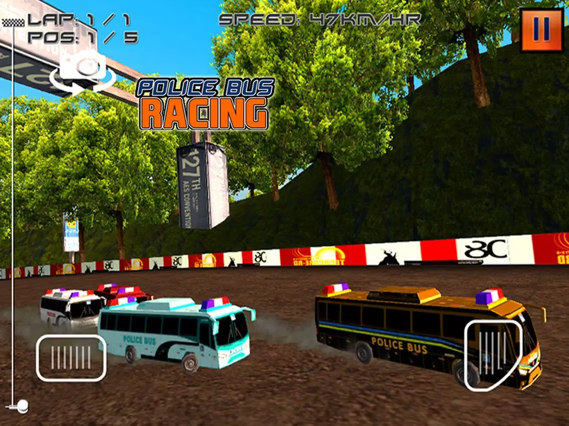 Police Bus Racing iPad  Screenshots