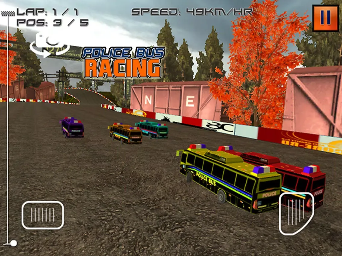 Police Bus Racing iPad  Screenshots