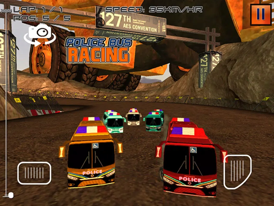 Police Bus Racing iPad  Screenshots