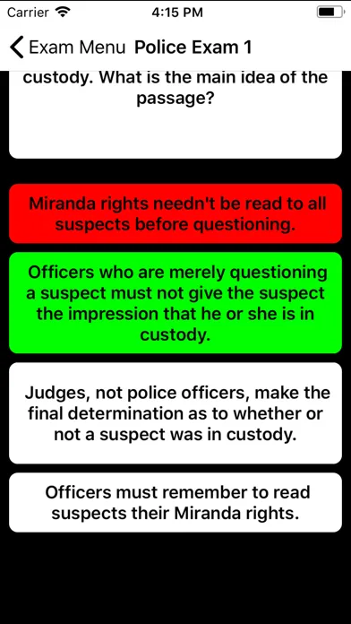 Police Exam Prep 2023-2024 Screenshots