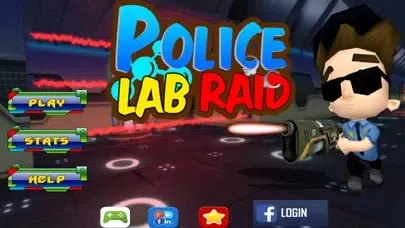 Tangkapan skrin Police Lab Raid : Police Shooting Games for Kids