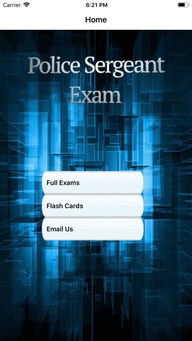 Capturas de pantalla de Police Sergeant Exam Prep