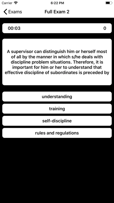 Capturas de pantalla de Police Sergeant Exam Prep