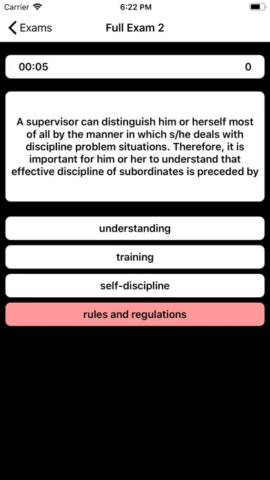 Capturas de pantalla de Police Sergeant Exam Prep