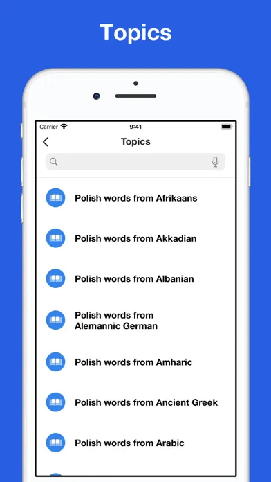 Ảnh chụp màn hình của Polish etymology and origins
