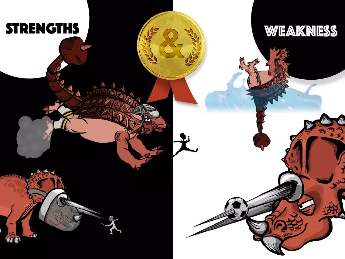 تصاویر Dino Olympics by Polished Play iPad 