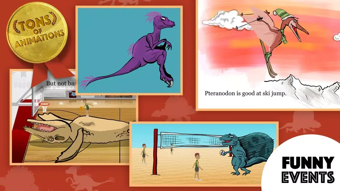 تصاویر Dino Olympics by Polished Play