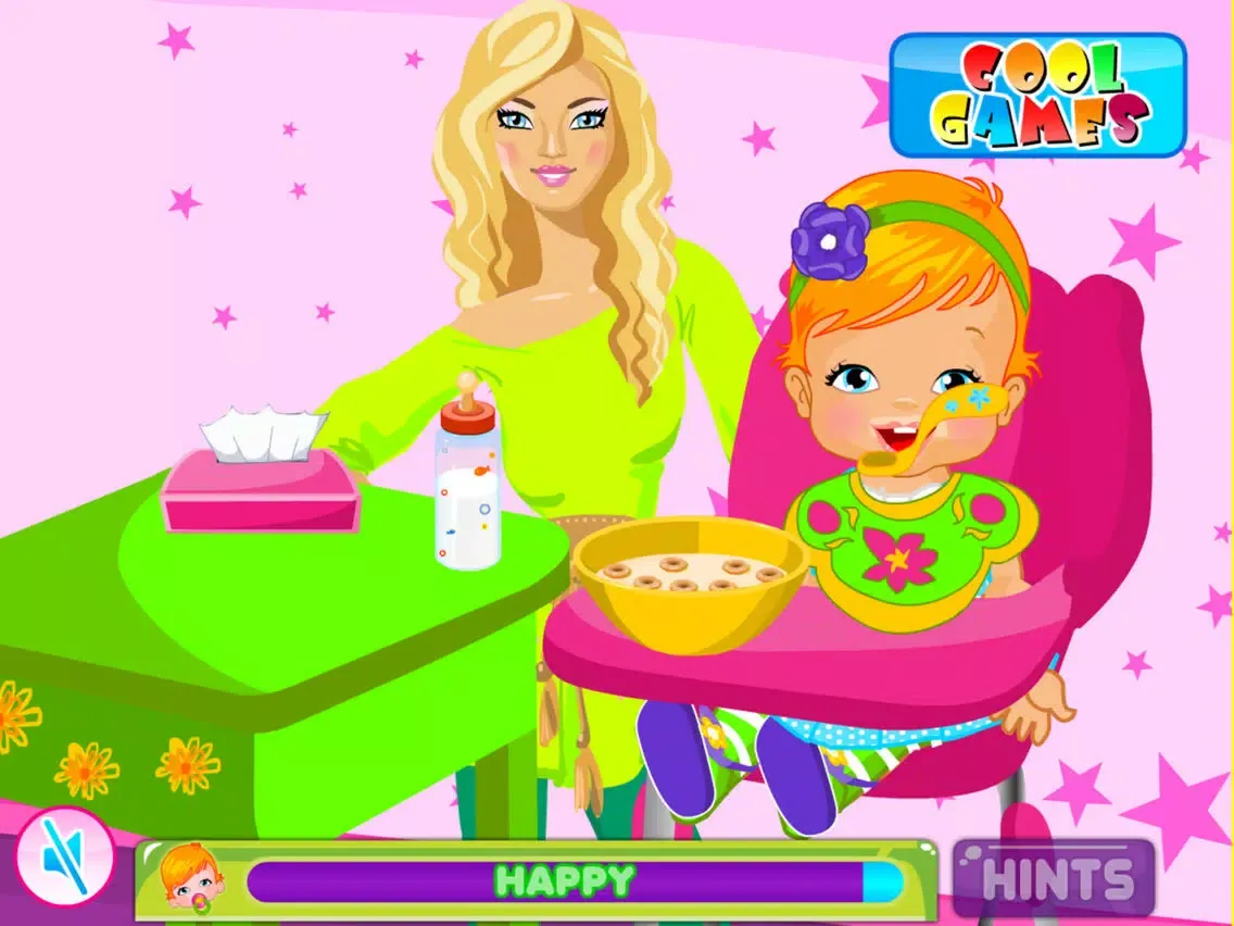 Polly Babysitter For Kitty iPad  Screenshots