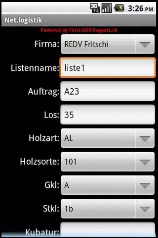 Poltererfassung für Android スクリーンショット