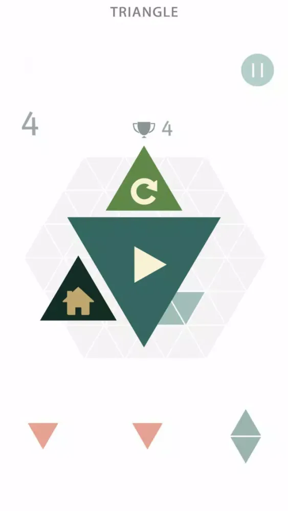Polygon Rush - TRIANGLE স্ক্রিনশট