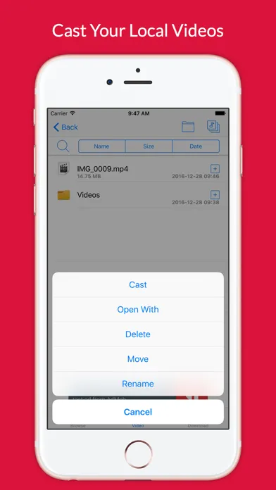 Cast ThemAll- TV Cast Player App Screenshots