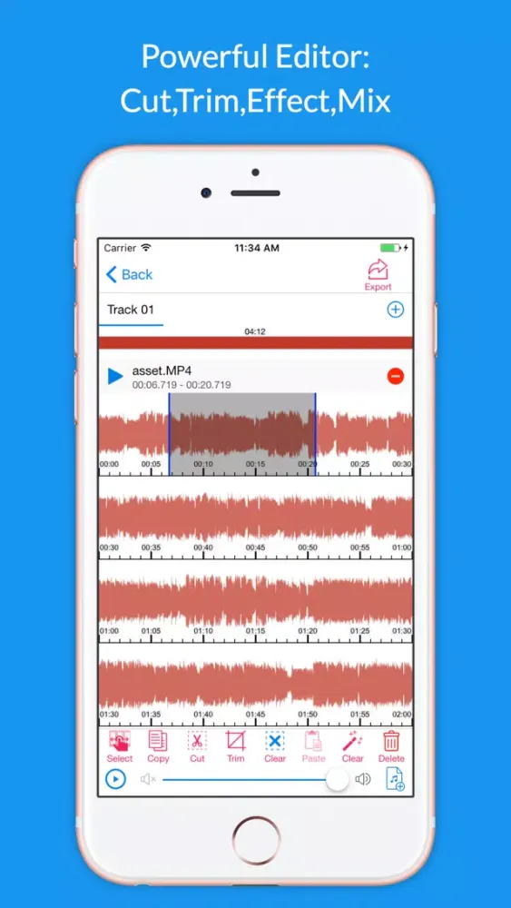 تصاویر Audagram - Audio Editor
