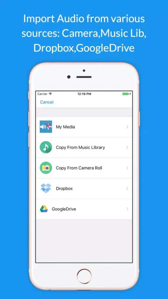 تصاویر Audagram - Audio Editor