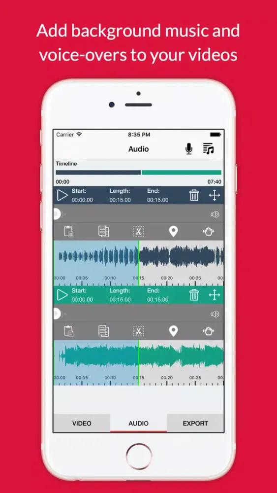 Captures d'écran de Viva Recorder Pro - Record Video With Background Music