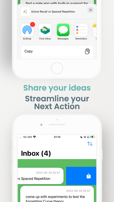 Capture & Process: GTD Inbox Screenshots