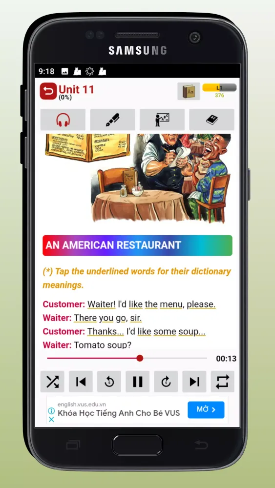 Streamline English Screenshots