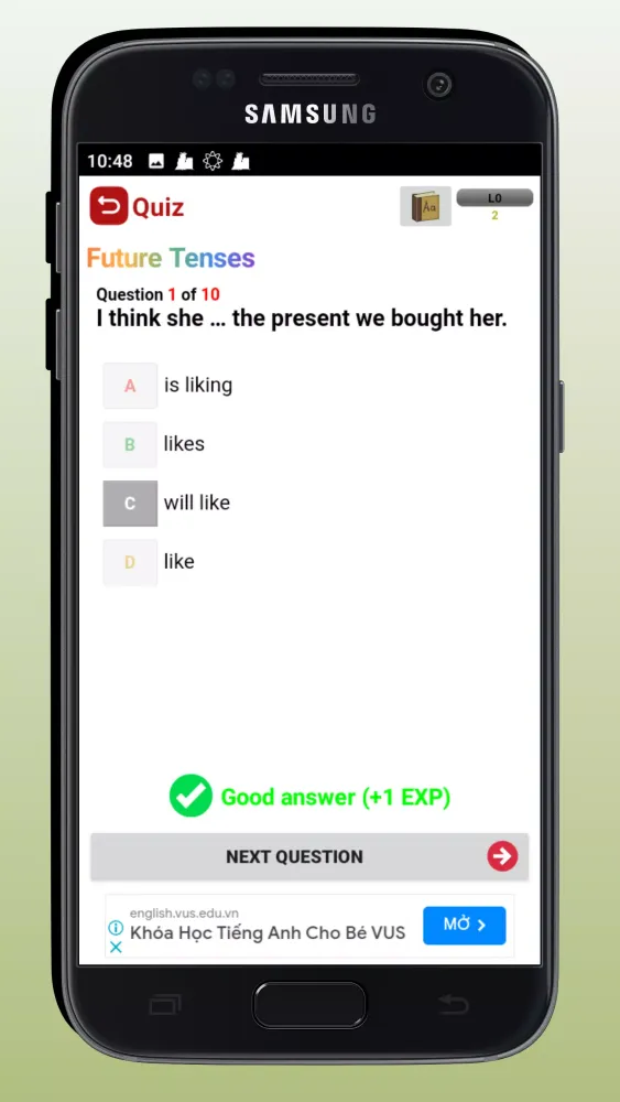 Streamline English Screenshots