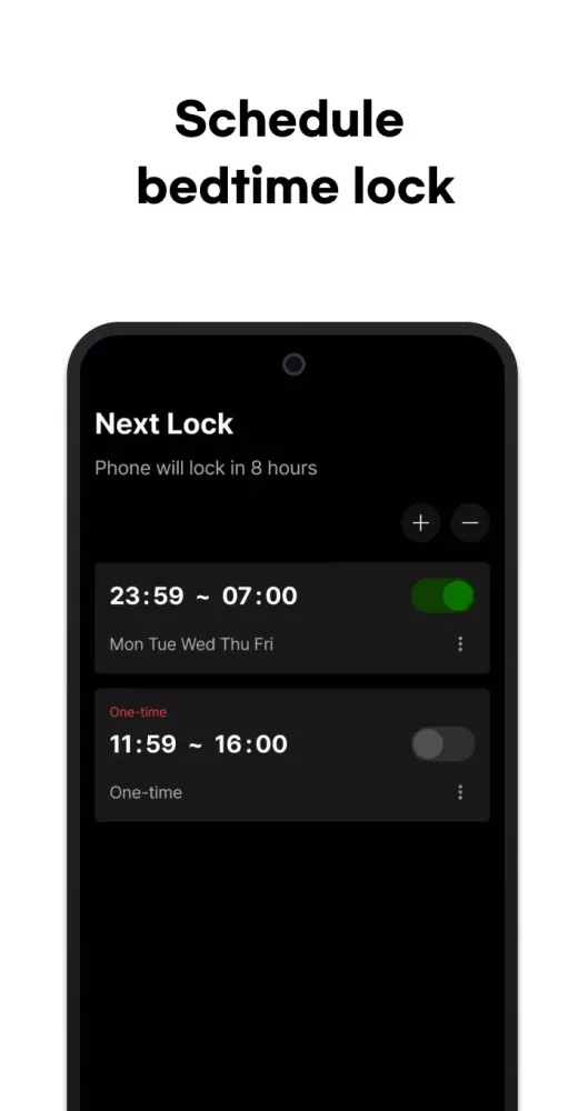 DetoxLock: cold turkey blocker Screenshots