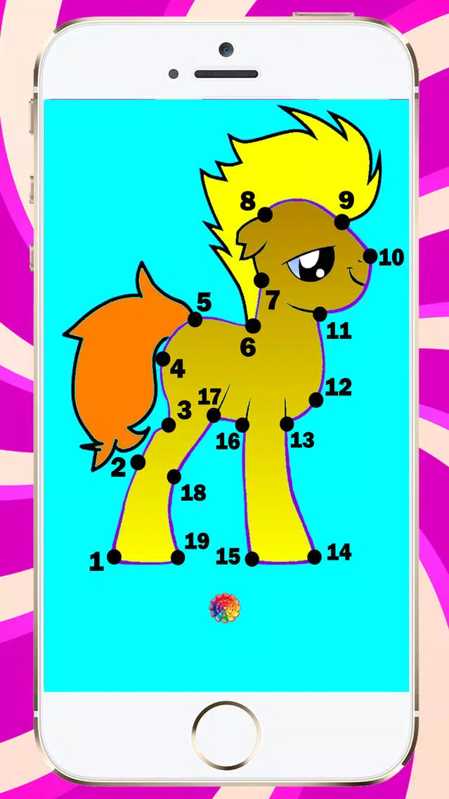 Screenshot di Ponys Connect The Dots + Paint