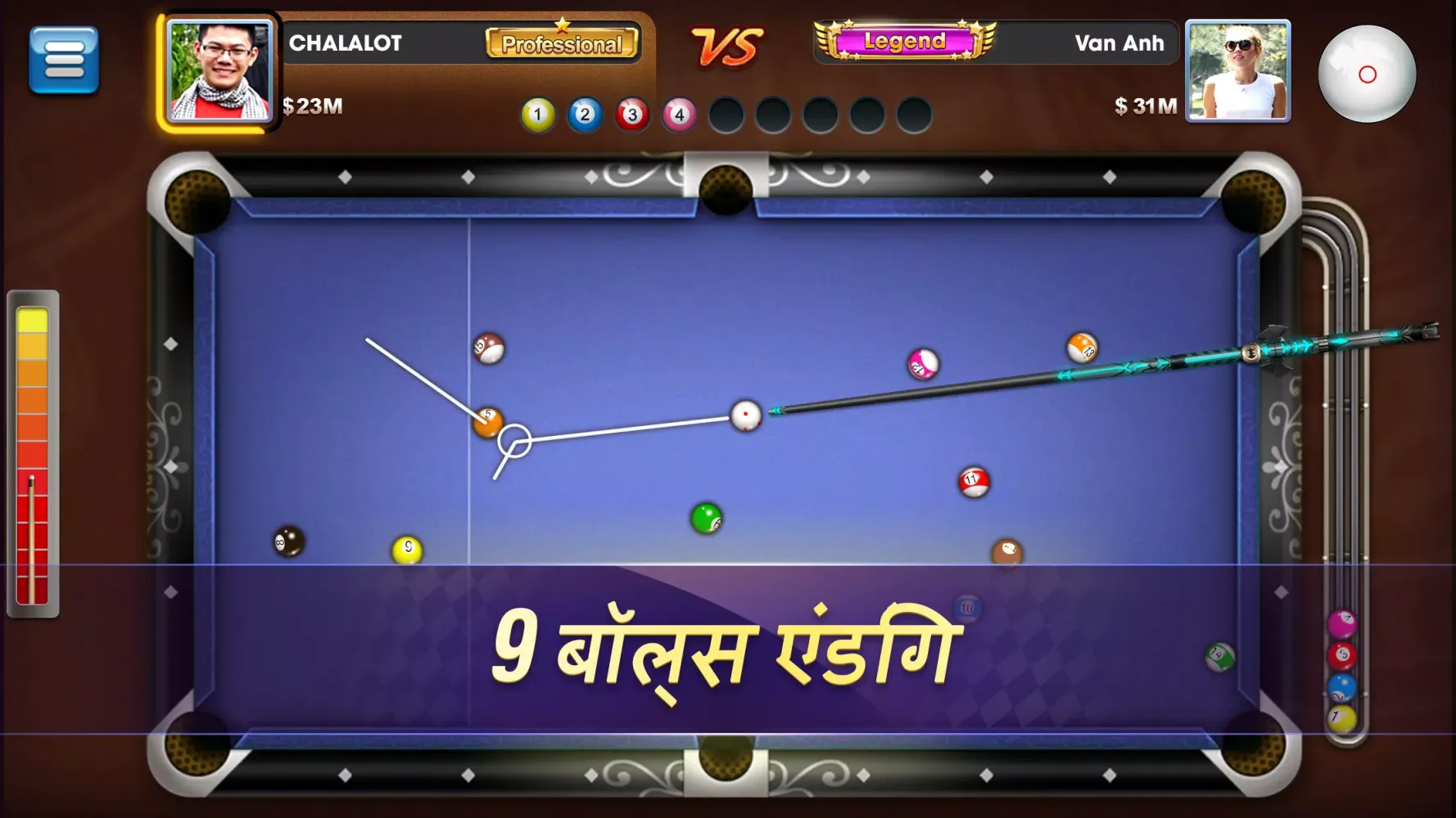 Ảnh chụp màn hình của Desi Pool ZingPlay