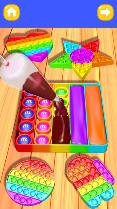 Capturas de pantalla de Cake Art: Pop It Baking Games