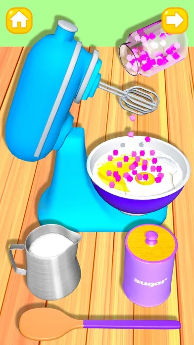 Capturas de pantalla de Cake Art: Pop It Baking Games