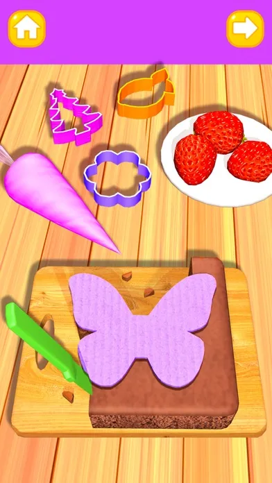 Capturas de pantalla de Cake Art: Pop It Baking Games