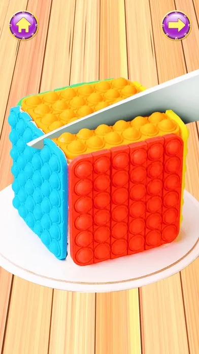 Скриншоты Chocolate Pop It DIY Games