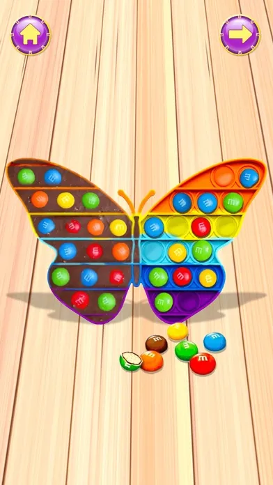 Скриншоты Chocolate Pop It DIY Games