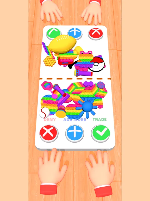 Capturas de tela do Fidget Trading 3D: Pop it Toys iPad 