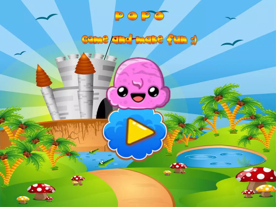 Popo Journey - Puzzle and Many Games Included iPad  Screenshots