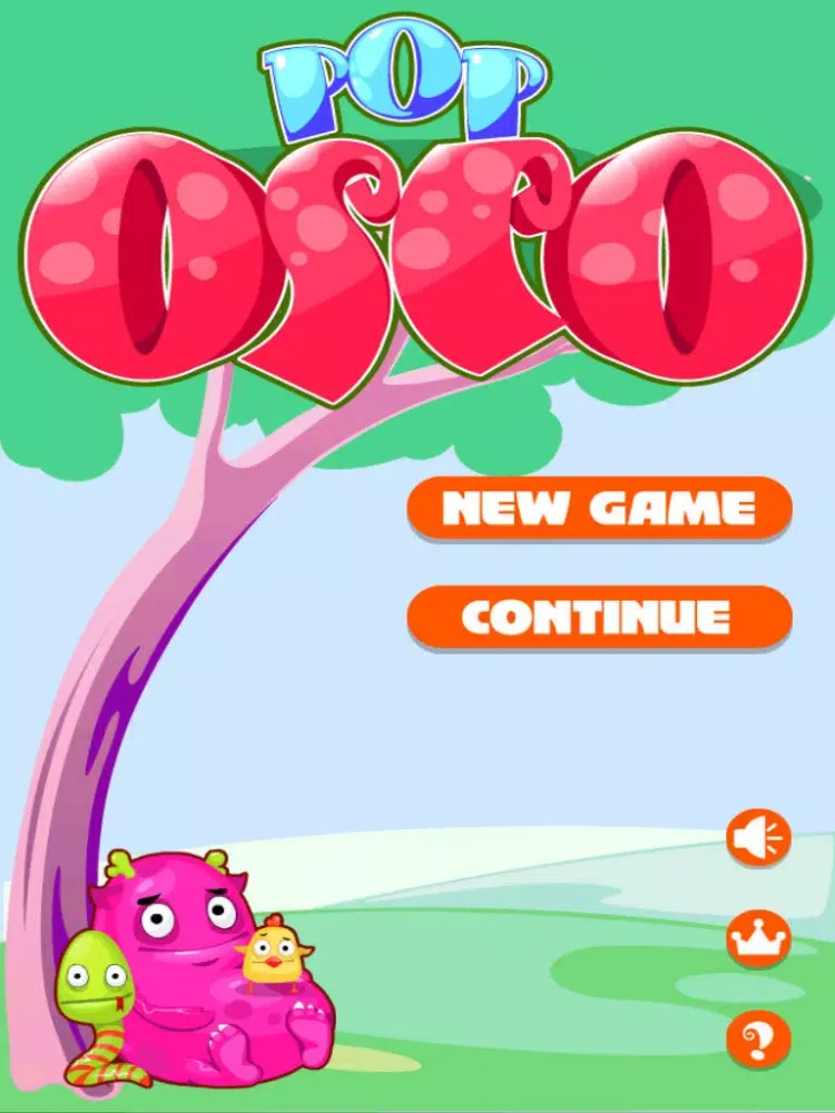 Tangkapan layar Pop Osco iPad 