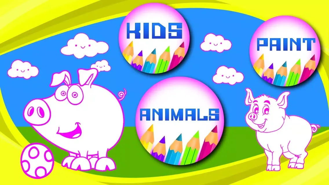 Tangkapan layar Pop Pig Book to Paint