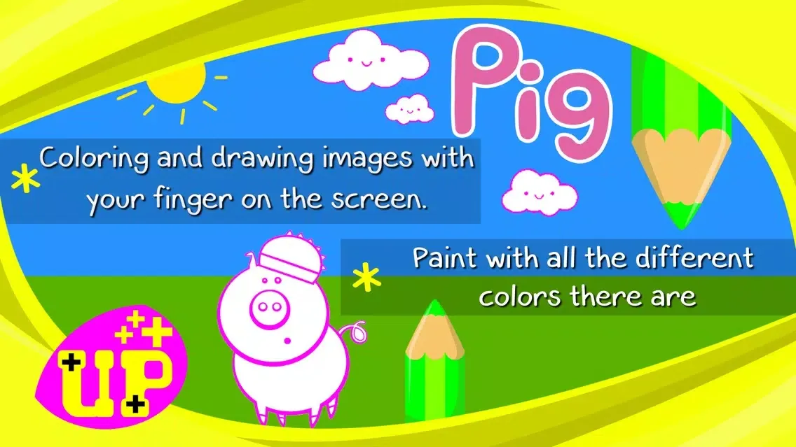 Tangkapan layar Pop Pig Book to Paint