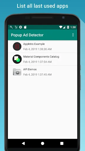 Capturas de tela do Popup Ad Detector & Blocker