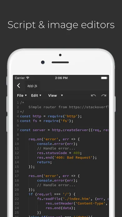 Tangkapan layar Node.js Lab