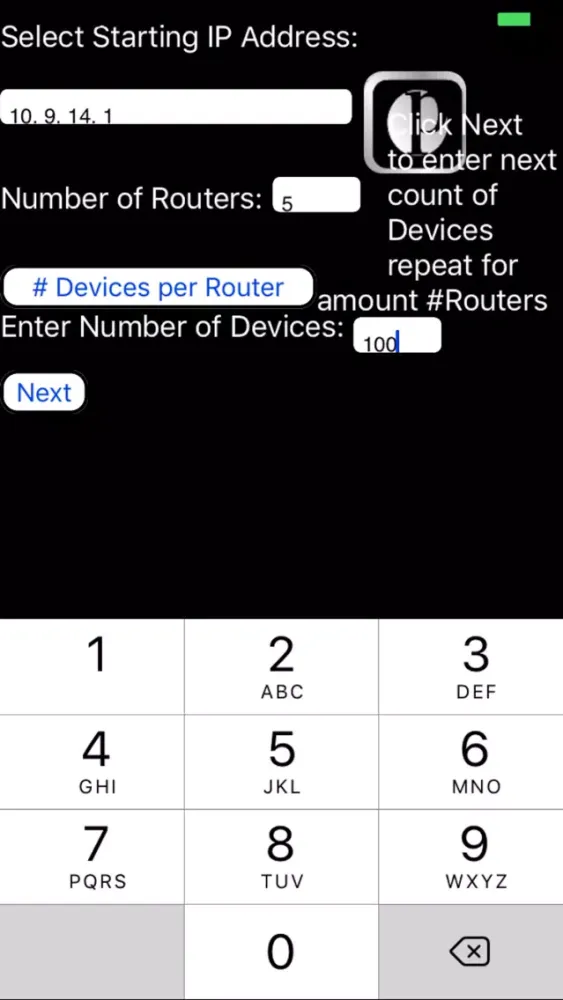 IPv4 Net Planner -Mobile スクリーンショット
