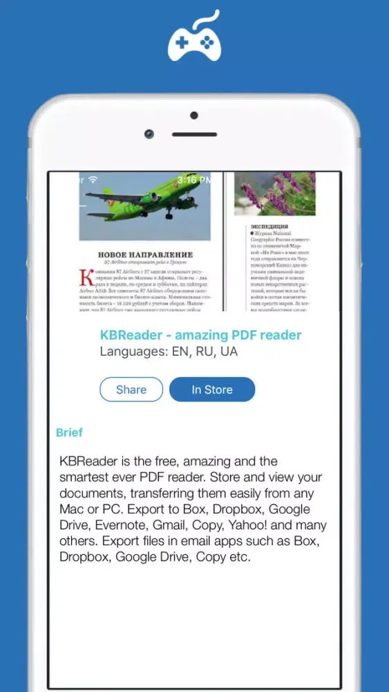 Screenshot di App Portfolio - all apps in one place