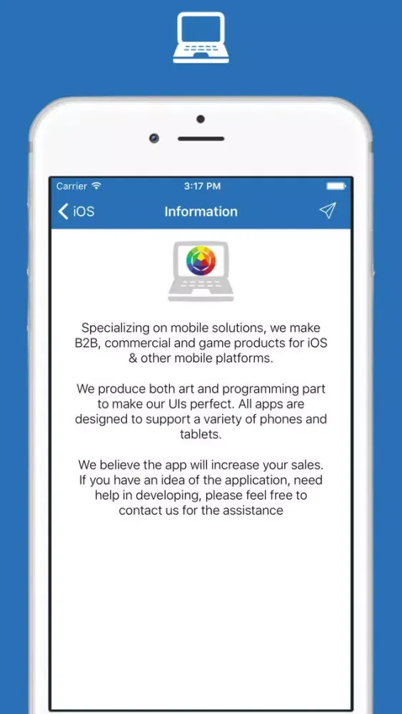Screenshot di App Portfolio - all apps in one place