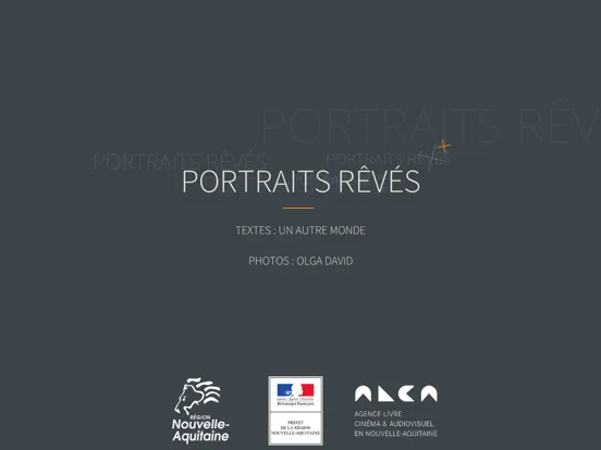 ภาพหน้าจอของ Portraits rêvés iPad 