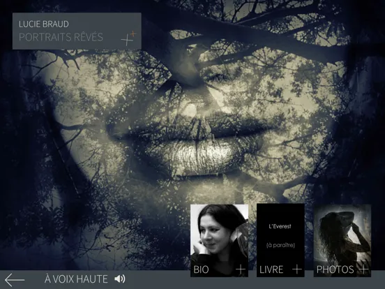 ภาพหน้าจอของ Portraits rêvés iPad 