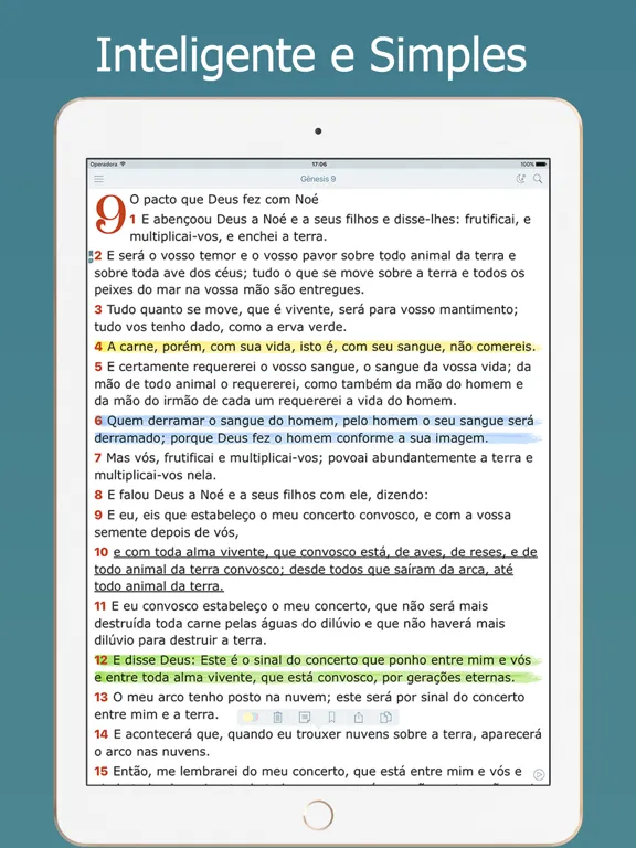 تصاویر Bíblia Sagrada Almeida e Audio iPad 