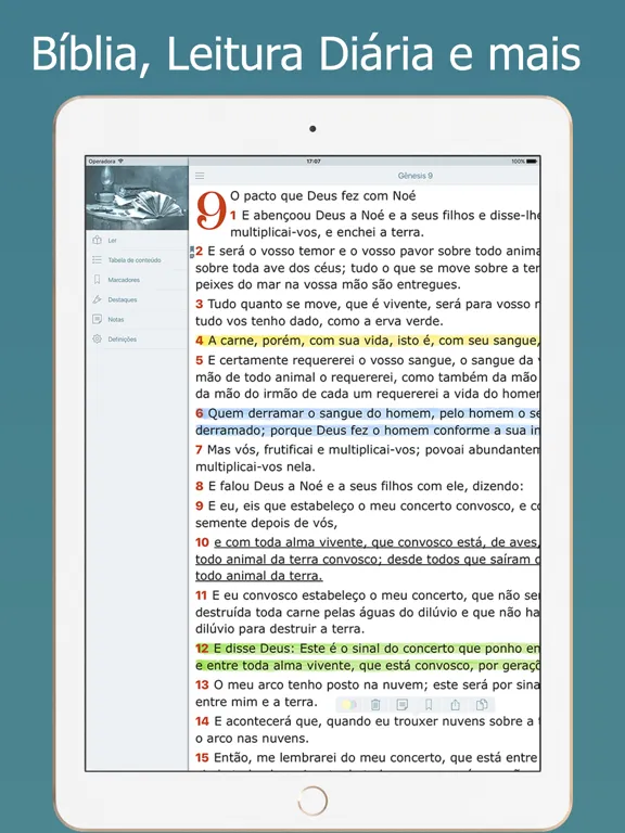 تصاویر Bíblia Sagrada Almeida e Audio iPad 